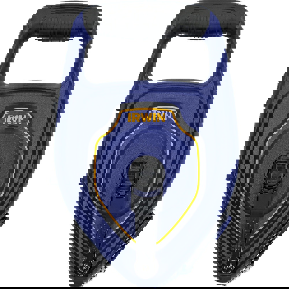 Chalk Line Reels; Type: Compact ; Line Length: 100ft ; Chalk Capacity: 8 ; Chalk Color: White ; Case Color: Blue ; Line Material: Polyester